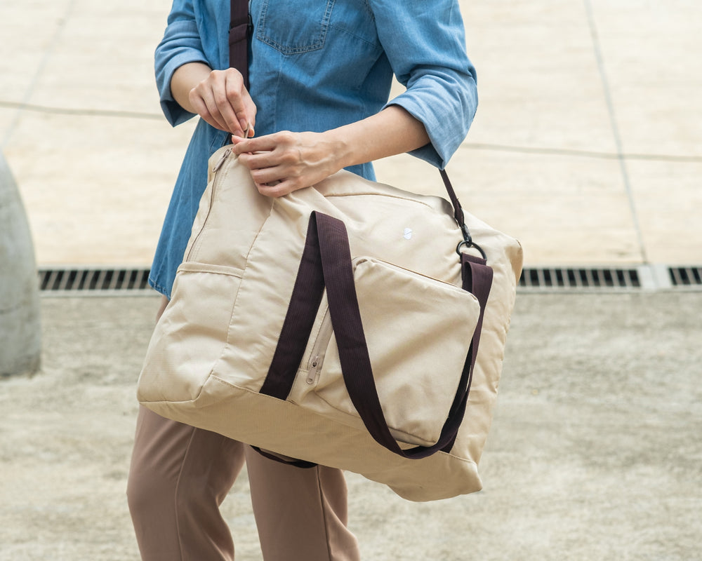 KeepGoing™ Foldable Travel Bag Foldable Travel Duffle Bag Luggage Tote Bag Sling Bag Style Degree