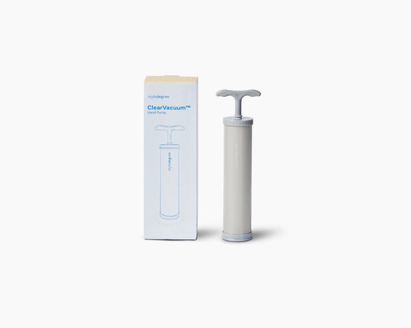ClearVacuum™ Storage Bag - Hand Pump